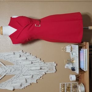 Calvin Klein Red Dress